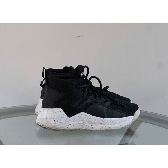 ADIDAS Streetfire Cloudfoam Men's Basketball Shoes Sneakers Black Size 7 - Picture 1 of 8